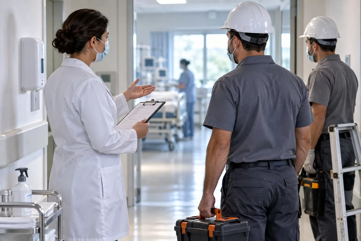 ccih e empresas terceirizadas quais cuidados tomar antes de permitir a entrada no hospital
