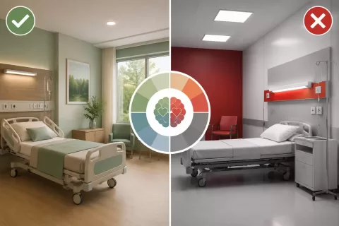 O impacto das cores na recuperação dos pacientes