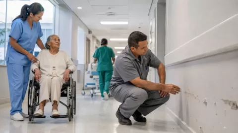 quanto custa uma parede hospitalar sem protecao